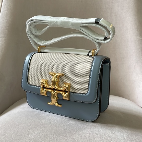 Tory Burch Eleanor Canvas small convertible shoulder bag - Picture 5 of 9